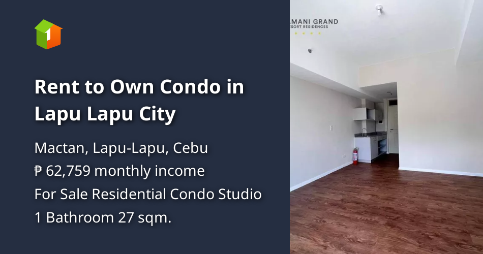 Rent to Own Condo in Lapu Lapu City [Condo 🏙️] (January 2024) in Mactan