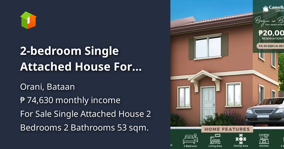 2bedroom Single Attached House For Sale in Orani Bataan [House and Lot