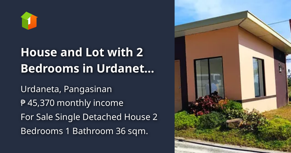 House and Lot with 2 Bedrooms in Pangasinan [House and Lot 🏘️