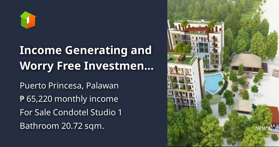 Income Generating and Worry Free Investment Property. [Condos 🏙️ ...