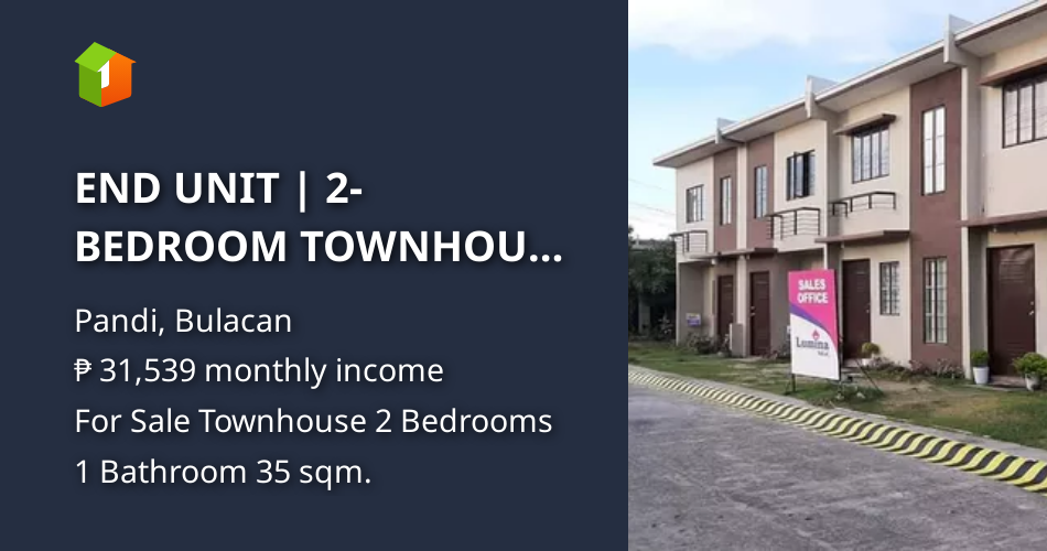 END UNIT 2BEDROOM TOWNHOUSE PANDI, BULACAN [House and Lot 🏘️] (March 2023) in Pandi