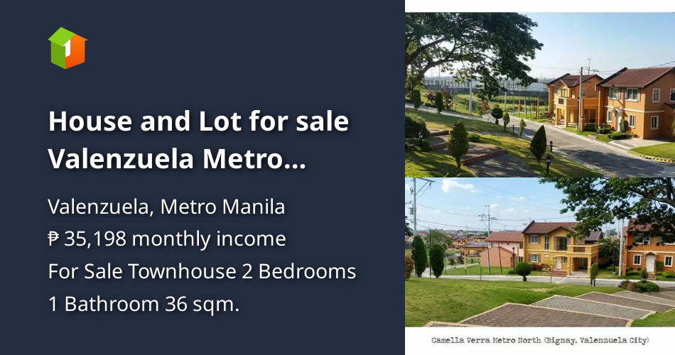 House and Lot for sale Valenzuela Metro Manila City [House and Lot 🏘️