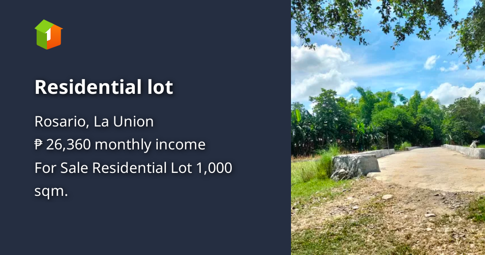 Residential lot [Lot 🚜] (December 2023) in Rosario, La Union for sale