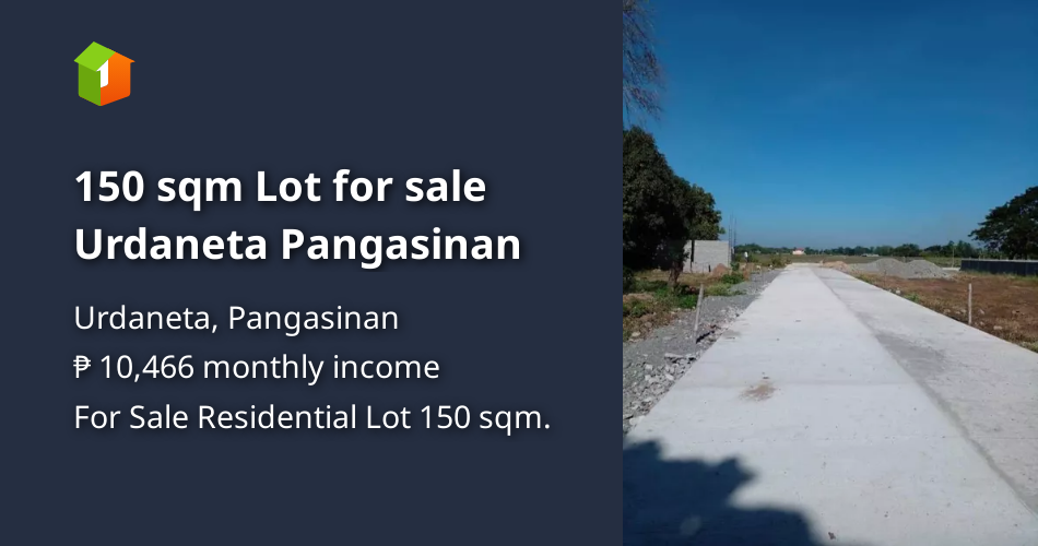 150 sqm Lot for sale Pangasinan [Lot 🚜] (July 2023) in