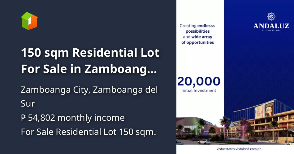150 sqm Residential Lot For Sale in Zamboanga City Zamboanga del Sur