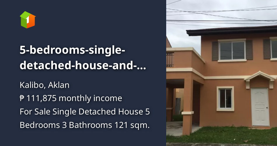 5bedroomssingledetachedhouseandlotsaleaklannearboracay [House