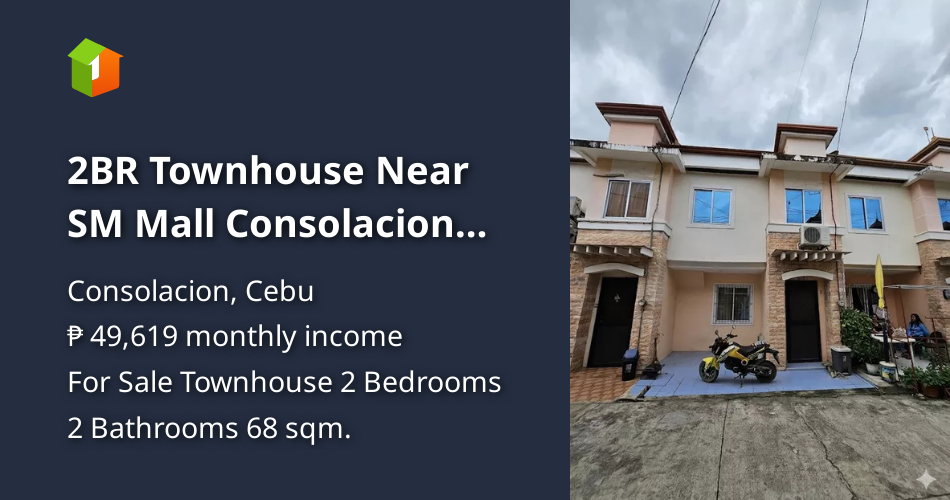 2BR Townhouse Near SM Mall Consolacion Cebu | Redwood Subdivision ...