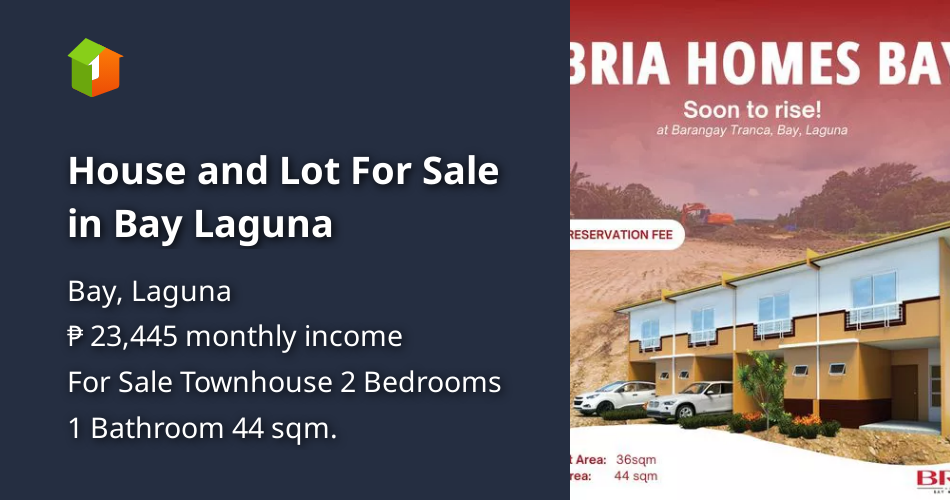 House and Lot For Sale in Bay Laguna [House and Lot 🏘️] (October 2021