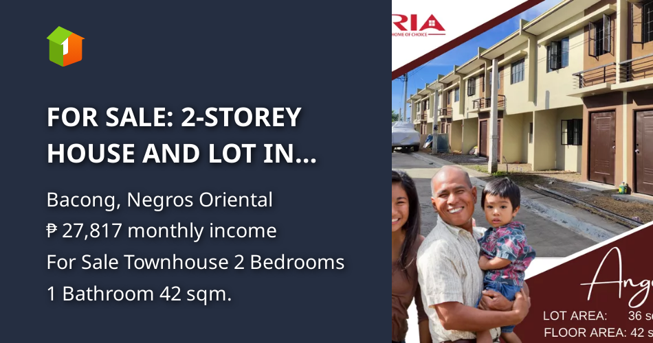 FOR SALE 2STOREY HOUSE AND LOT IN BRIA HOMES DUMAGUETE [House and Lot