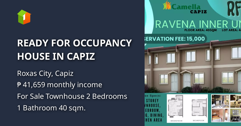 READY FOR OCCUPANCY HOUSE IN CAPIZ [House and Lot 🏘️] (October 2022) in Roxas City, Capiz for sale