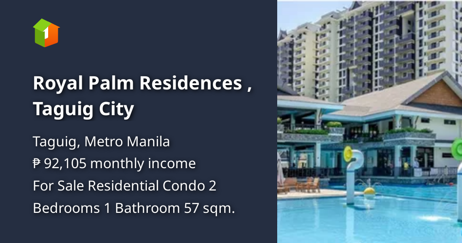 Royal Palm Residences , Taguig City [Condo 🏙️] (December 2023) in