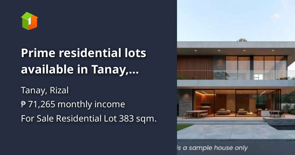 Prime residential lots available in Tanay, Rizal's Birmingham Highlands ...