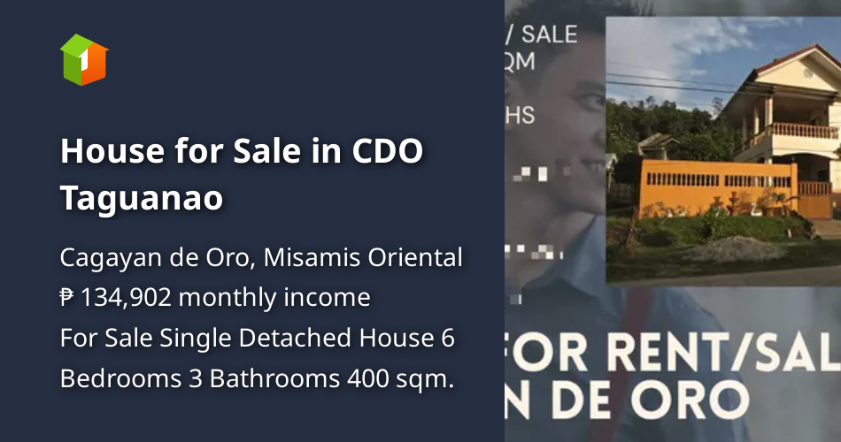 House for Sale in CDO Taguanao [House and Lot 🏘️] (August 2021) in