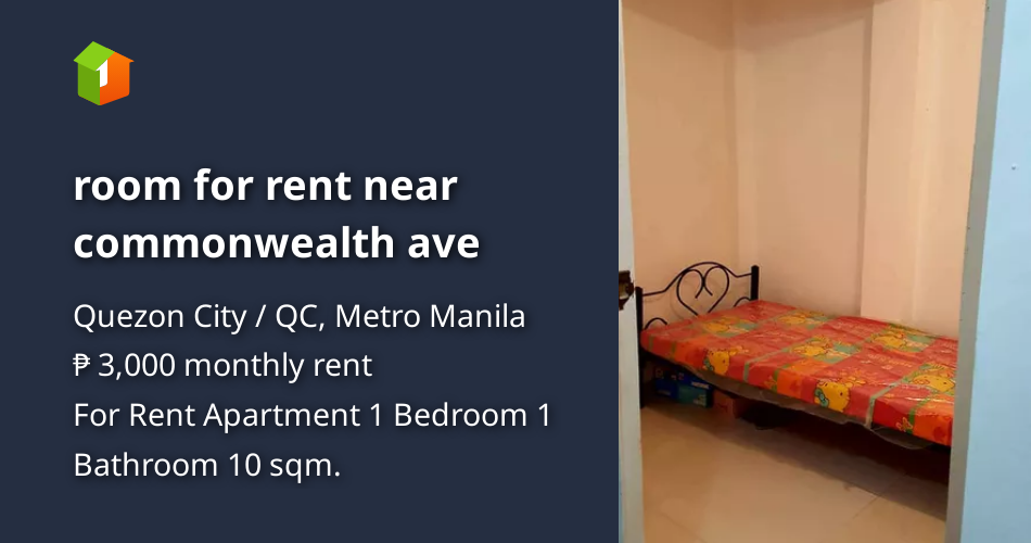 Room for rent near commonwealth ave [Condo 🏙️] (March 2023) in Quezon