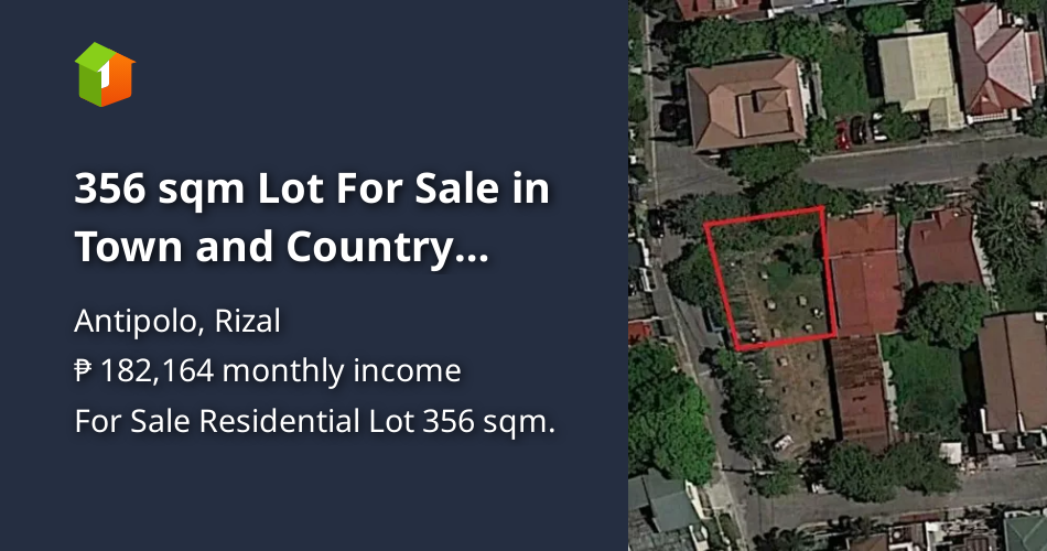 356 sqm Lot For Sale in Town and Country Executive Village, Antipolo