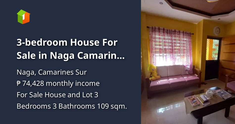 3bedroom House For Sale in Naga Camarines Sur [House and Lot 🏘️
