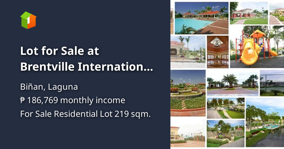 Lot for Sale at Brentville International by Filinvest Land [Lot 🚜