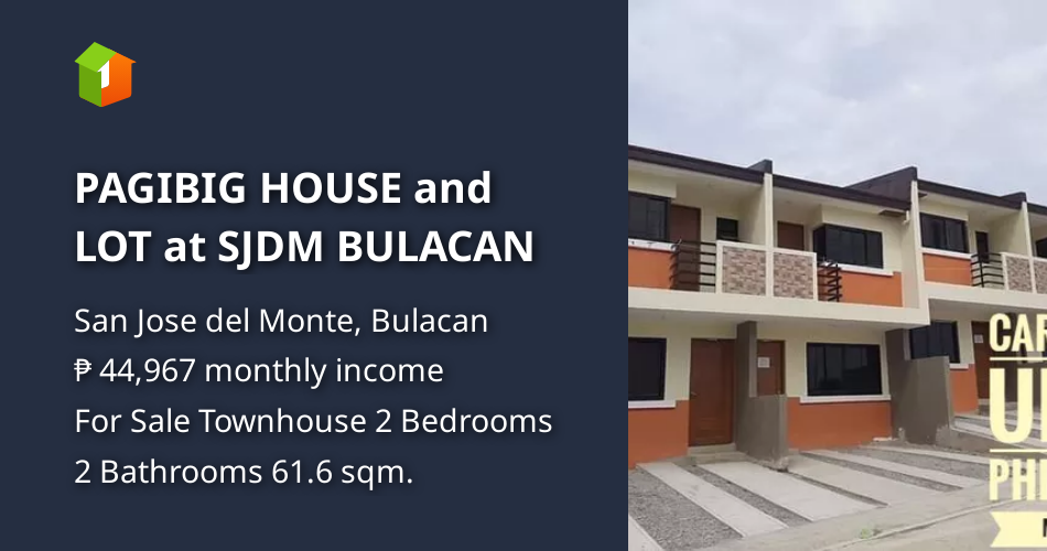PAGIBIG HOUSE and LOT at SJDM BULACAN [Houses and Lots 🏘️] (August 2021