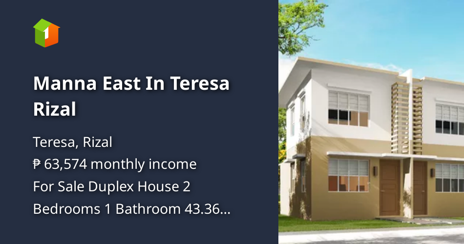 Manna East In Teresa Rizal [House and Lot 🏘️] (May 2023) in Teresa