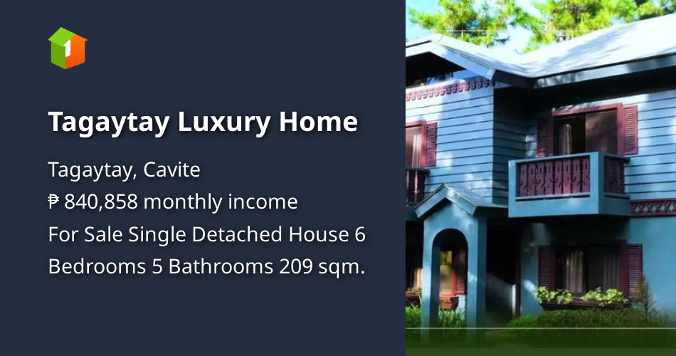 Tagaytay Luxury Home [House and Lot 🏘️] (August 2021) in Tagaytay