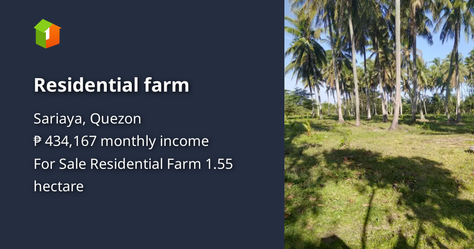 Residential farm [Lot 🚜] (October 2023) in Sariaya, Quezon for sale