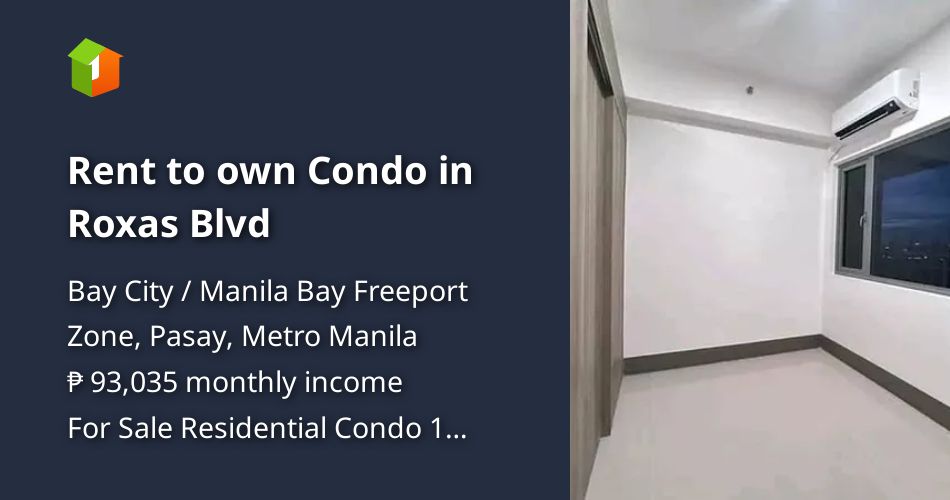 Rent to own Condo in Roxas Blvd [Condos 🏙️] (March 2026) in Bay City ...
