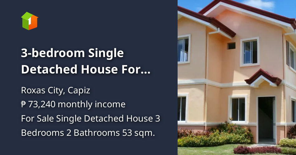 3bedroom Single Detached House For Sale in Roxas City Capiz [House and