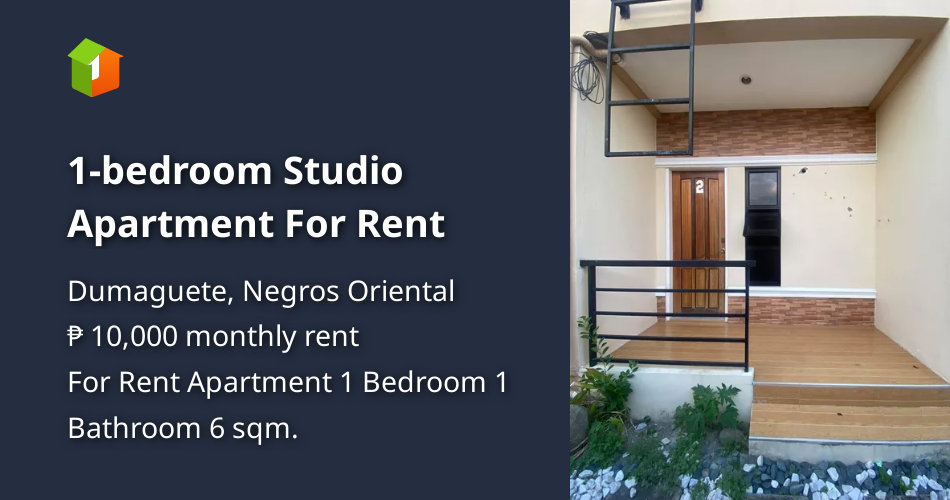 1bedroom Studio Apartment For Rent [Condo 🏙️] (March 2024) in
