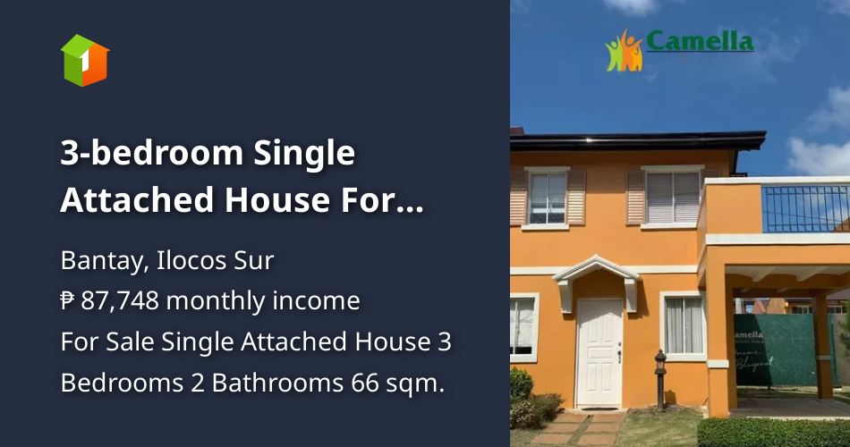 3bedroom Single Attached House For Sale in Bantay Ilocos Sur [House