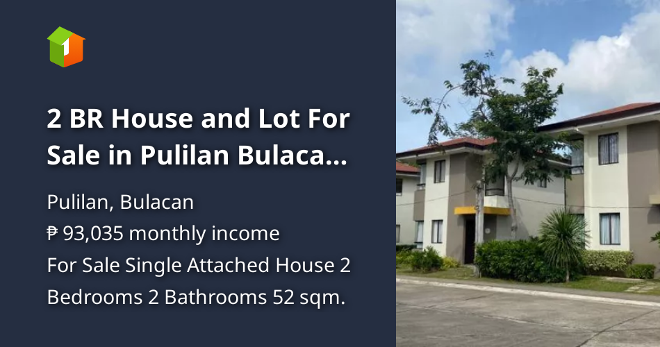 2 BR House and Lot For Sale in Pulilan Bulacan near Robinsons Place