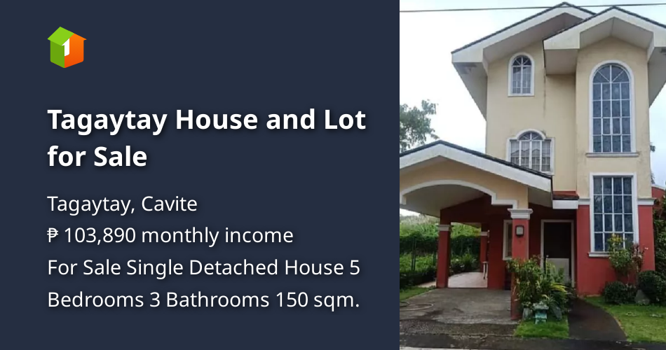 Tagaytay House and Lot for Sale [House and Lot 🏘️] (October 2021) in
