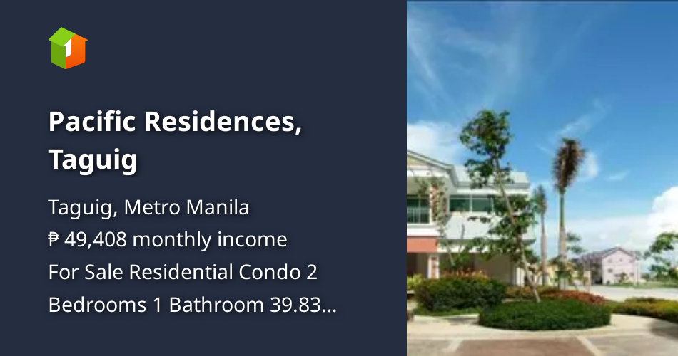 Pacific Residences, Taguig [Condo 🏙️] (December 2023) in Taguig, Metro