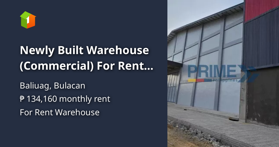 Newly Built Warehouse For Rent in Baliuag Bulacan