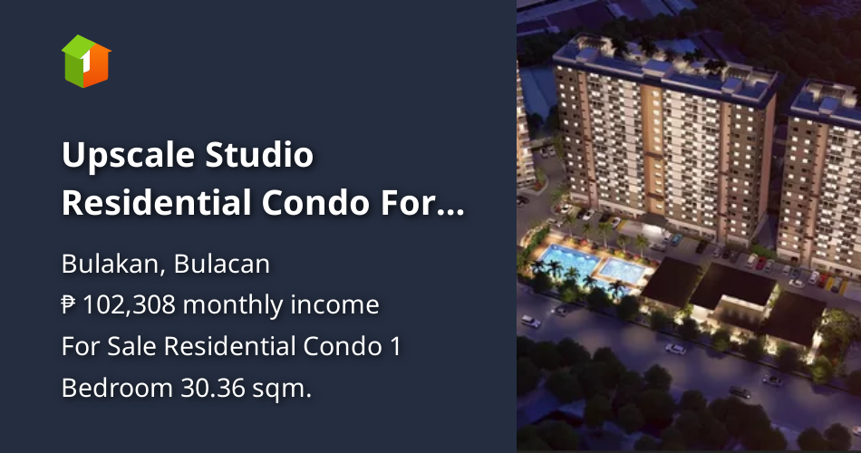 Picture of Upscale Studio Residential Condo For Sale in Bulakan Bulacan [Condos 🏙️ ...