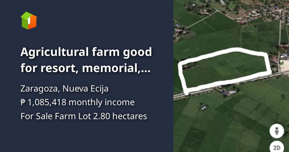 Agricultural farm good for resort, memorial, etc [Lot 🚜] (January 2024