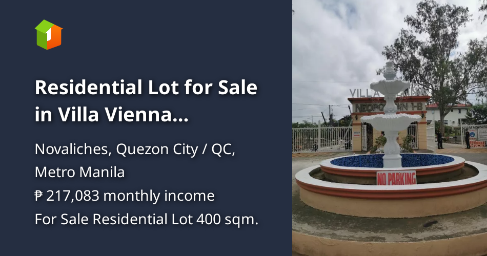 Residential Lot for Sale in Villa Vienna Subdivision Quezon City [Lot 🚜