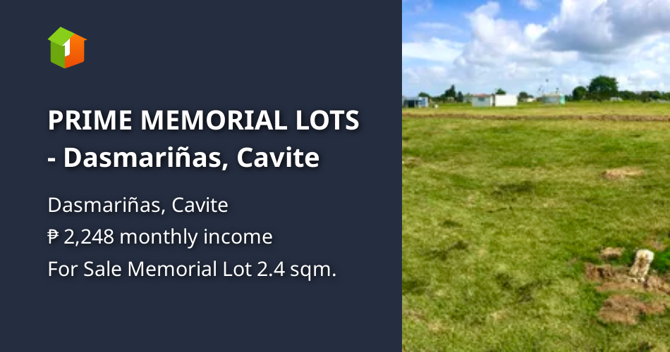 PRIME MEMORIAL LOTS Dasmariñas, Cavite [Lot 🚜] (February 2023) in