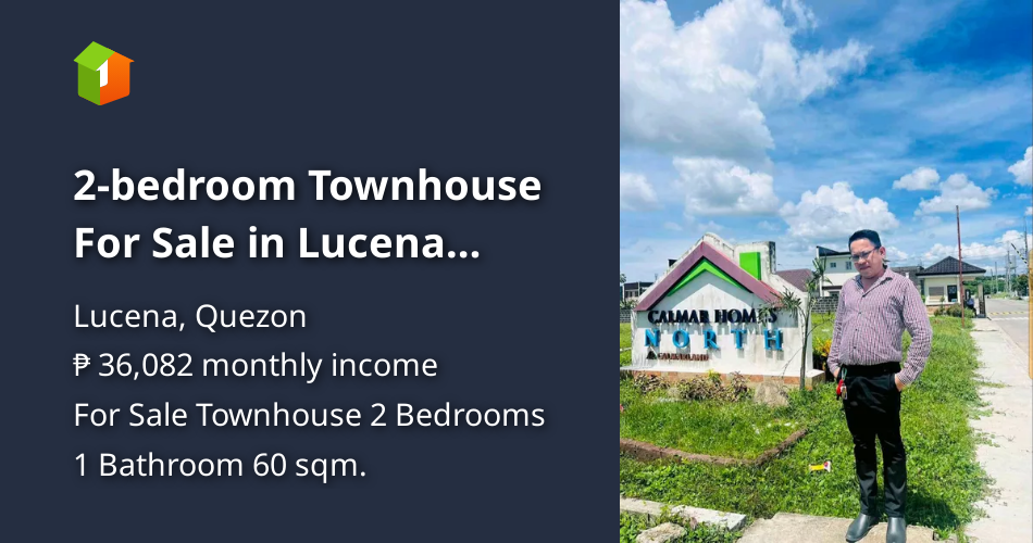 2bedroom Townhouse For Sale in Lucena Quezon [House and Lot 🏘️