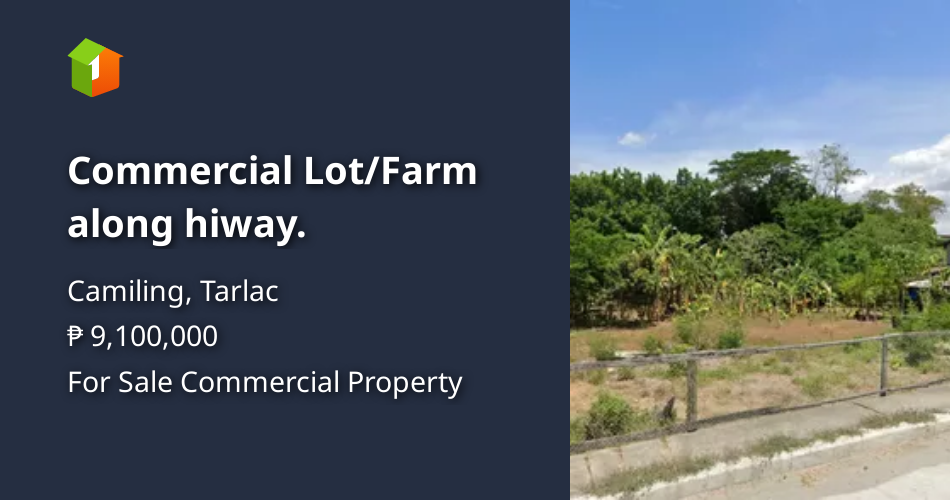 Commercial Lot/Farm along hiway. Property 🏭] (February 2024