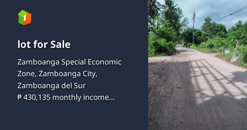 Lot for Sale [Lot 🚜] (June 2024) in Zamboanga Special Economic Zone