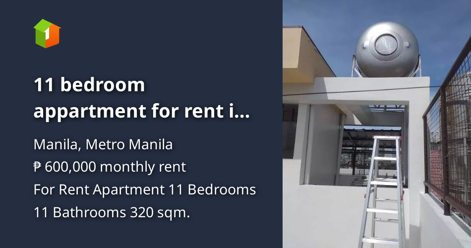 11 bedroom appartment for rent in Paco Manila [Condo 🏙️] (June 2024) in