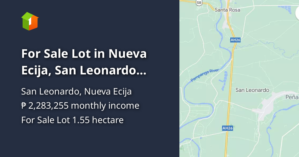 For Sale Lot in Nueva Ecija, San Leonardo along Maharlika Hiway [Lot 🚜