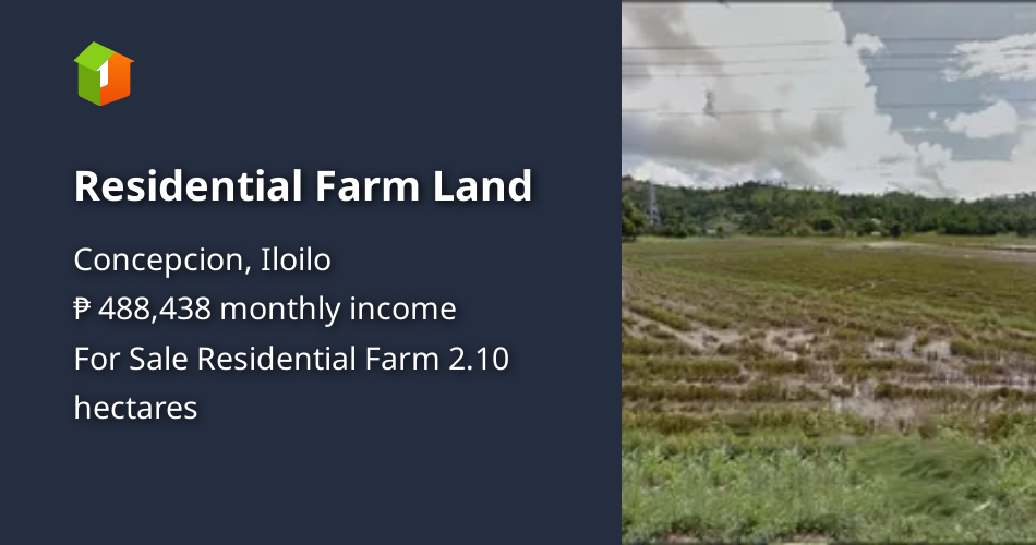 Residential Farm Land [Lot 🚜] (January 2022) in Concepcion, Iloilo for sale