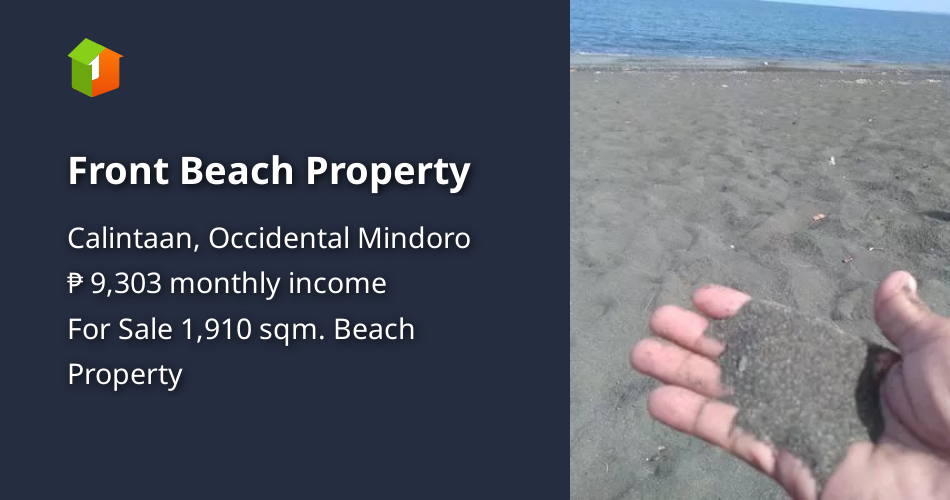 Front Beach Property [Beach Property 🏖️] (September 2024) in Calintaan
