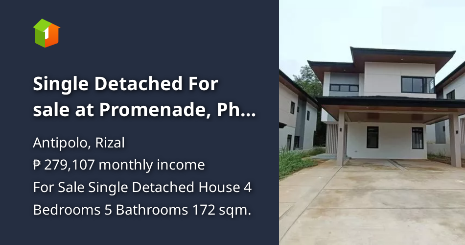 Single Detached For sale at Promenade, Ph 2 Annex, Sun Valley Estates