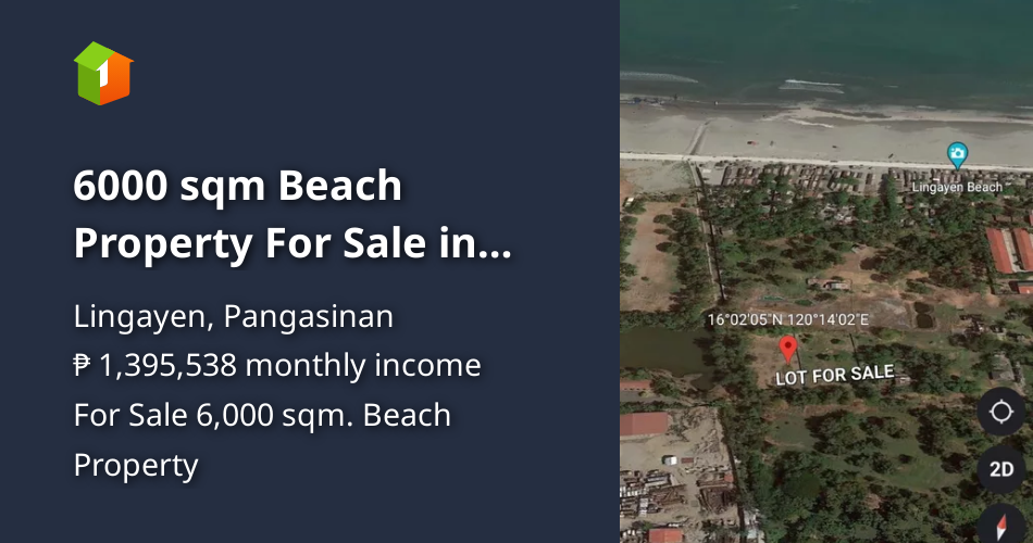 6000 sqm Beach Property For Sale in Lingayen Pangasinan [Beach Property