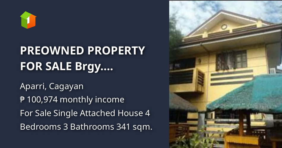 PREOWNED PROPERTY FOR SALE Brgy. Macanaya, Aparri, Cagayan [House and