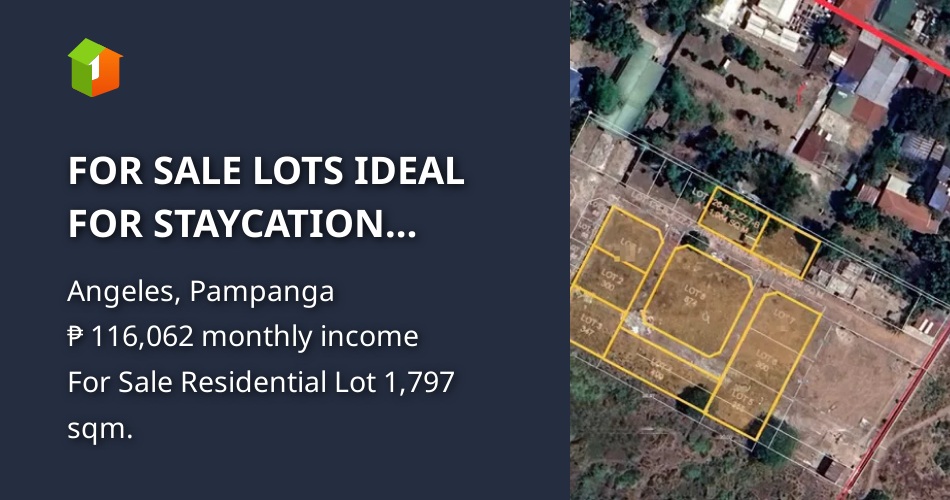 FOR SALE LOTS IDEAL FOR STAYCATION VILLAS IN ANGELES CITY PAMPANGA NEAR ...