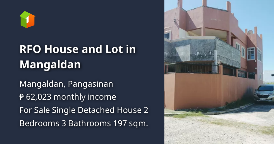 RFO House and Lot in Mangaldan [Houses and Lots 🏘️] (September 2024) in