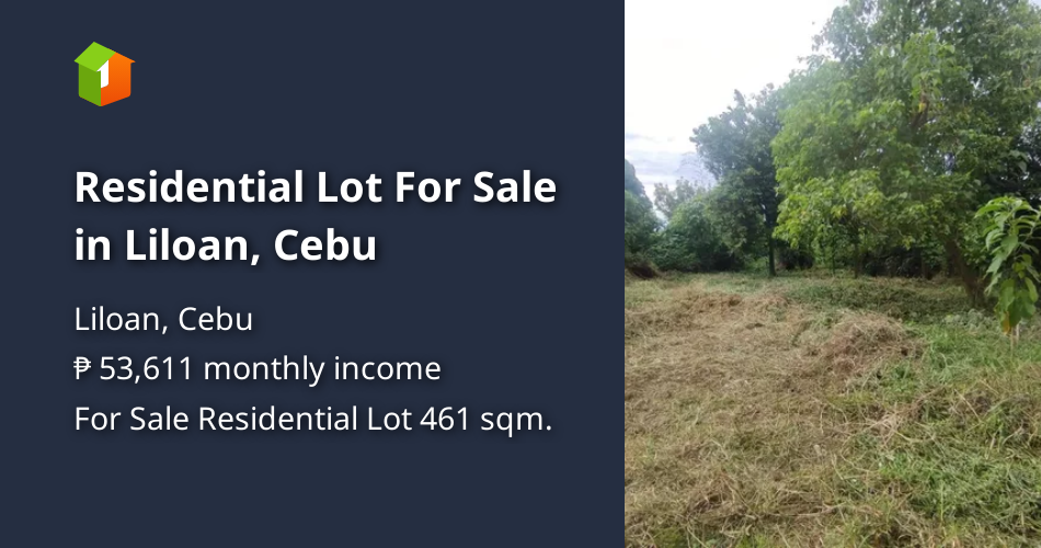 Residential Lot For Sale in Liloan, Cebu [Lot 🚜] (November 2022) in